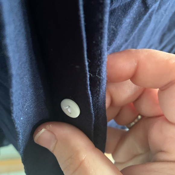 JAGAR 100% COTTON BUTTON DOWN SHIRT 18” PTP - Picture 4 of 8